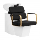 GABBIANO Hair Wash Unit PORTO GOLD Black